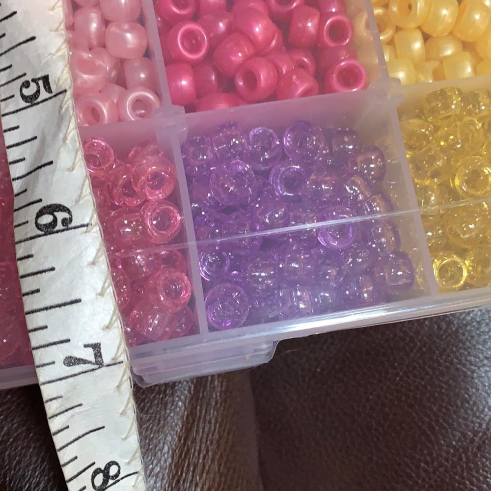 Rainbow Beads & Letters w Organizer! - Picture 5 of 5